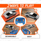 Hot Wheels RC Tesla Cybertruck 1:64 Scale, Remote-Control Toy Vehicle, Works On & Off Track, Includes Track Adapter