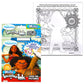 Imagine Ink Magic Mess-Free Coloring Books for Girls Kids Super Set Bundle ~ 3 Pack No Mess Disney Frozen, Moana, and Trolls Activity Books
