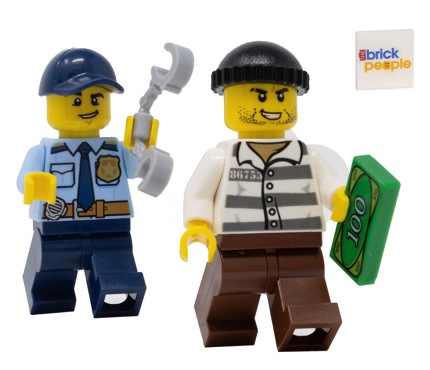 LEGO City: Police Officer Minifigure Chasing Thief