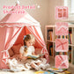 osperfinds Kids Play Tent, Kids Castle with Carry Bag, Kids Playhouse for Kids Ages 3-8, Portable Children Game Tent, Toddler Tent for Kids
