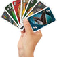 Mattel Games UNO Jurassic World Rebirth Card Game in a Collectible Tin for Kids, Adults & Family with Special Rule & Images Inspired by the Movie