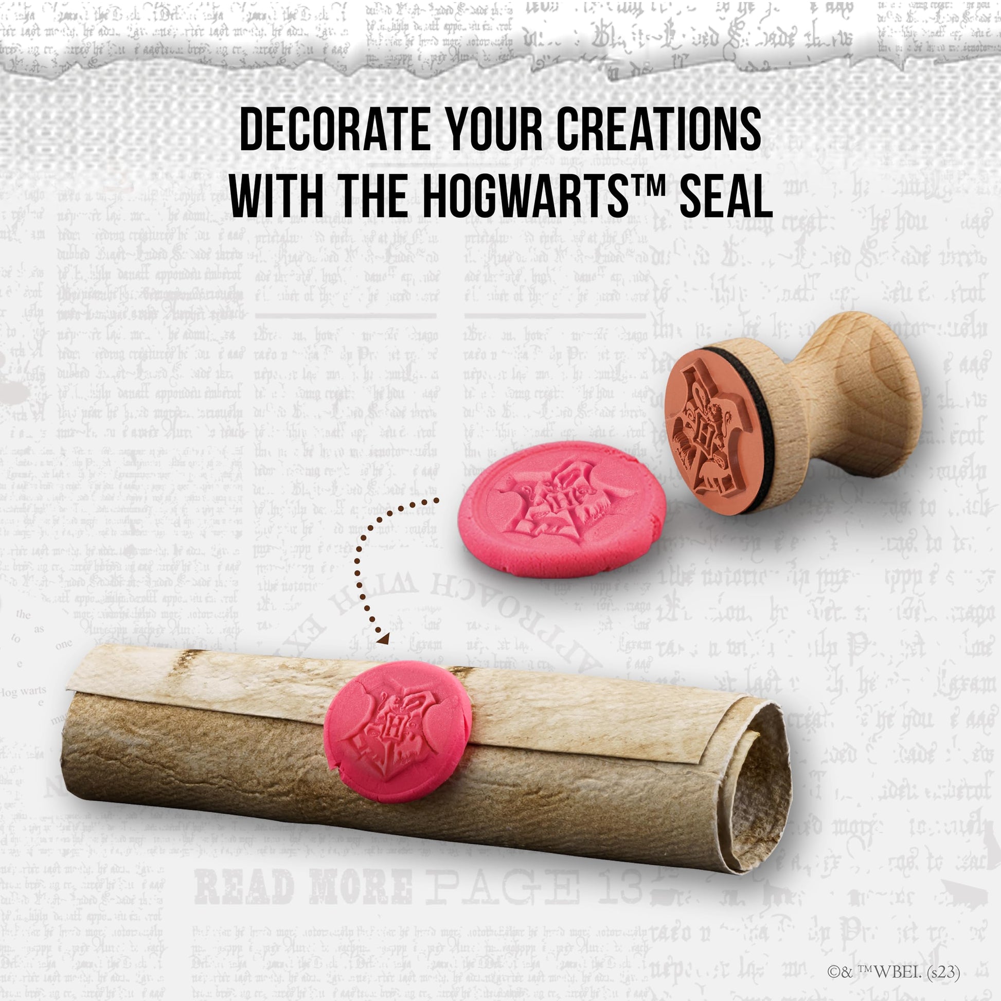 Harry Potter Magic Letters & Seals Craft Kit from Thames & Kosmos | Make Your Own Parchment Scrolls, Tom Riddle’s Diary, a Howler & More, Ideal