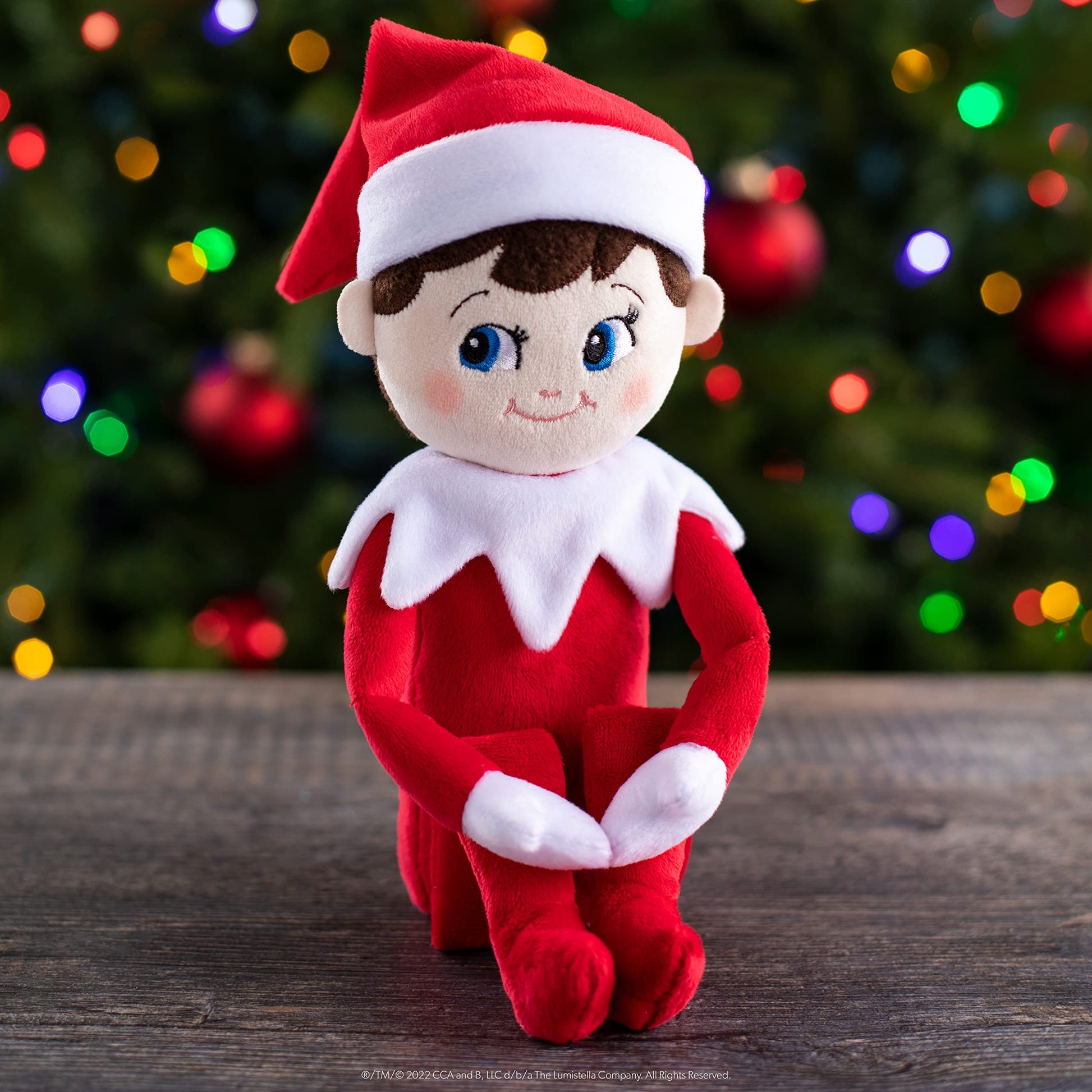 The Elf on the Shelf Plushee Pals 17-Inch Girl Scout Elf Plush Brown Eyes