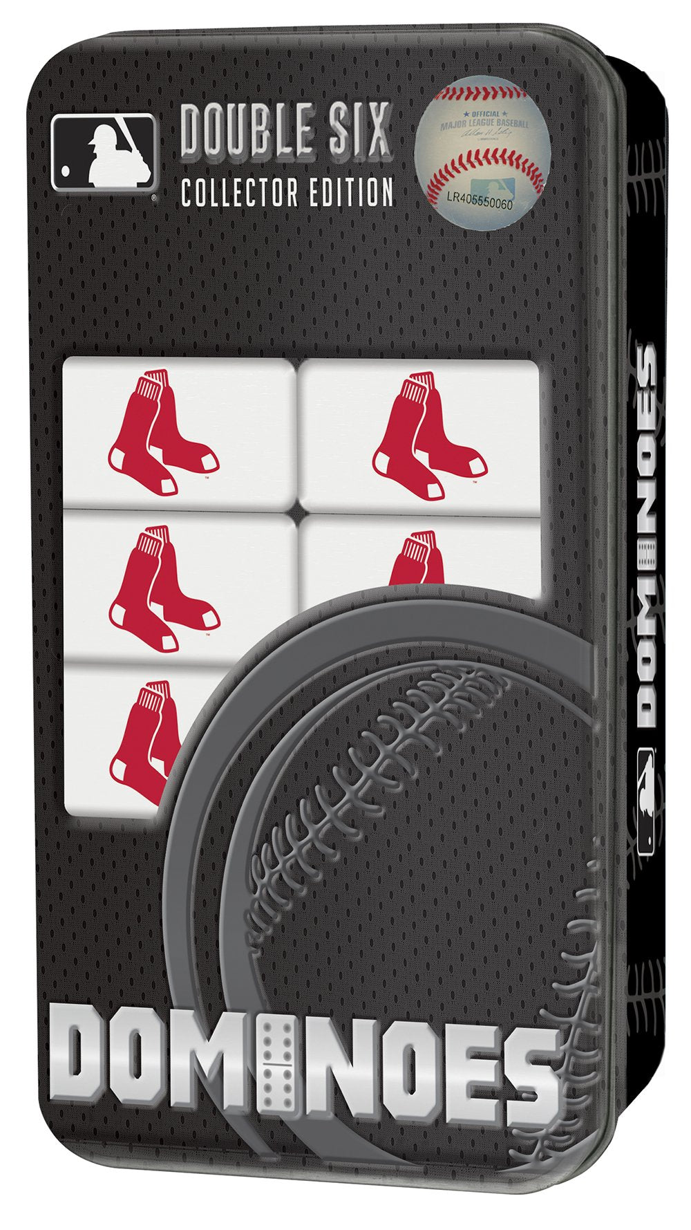 MasterPieces Officially Licensed MLB Boston Red Sox 28 Piece Dominoes Game for Adults