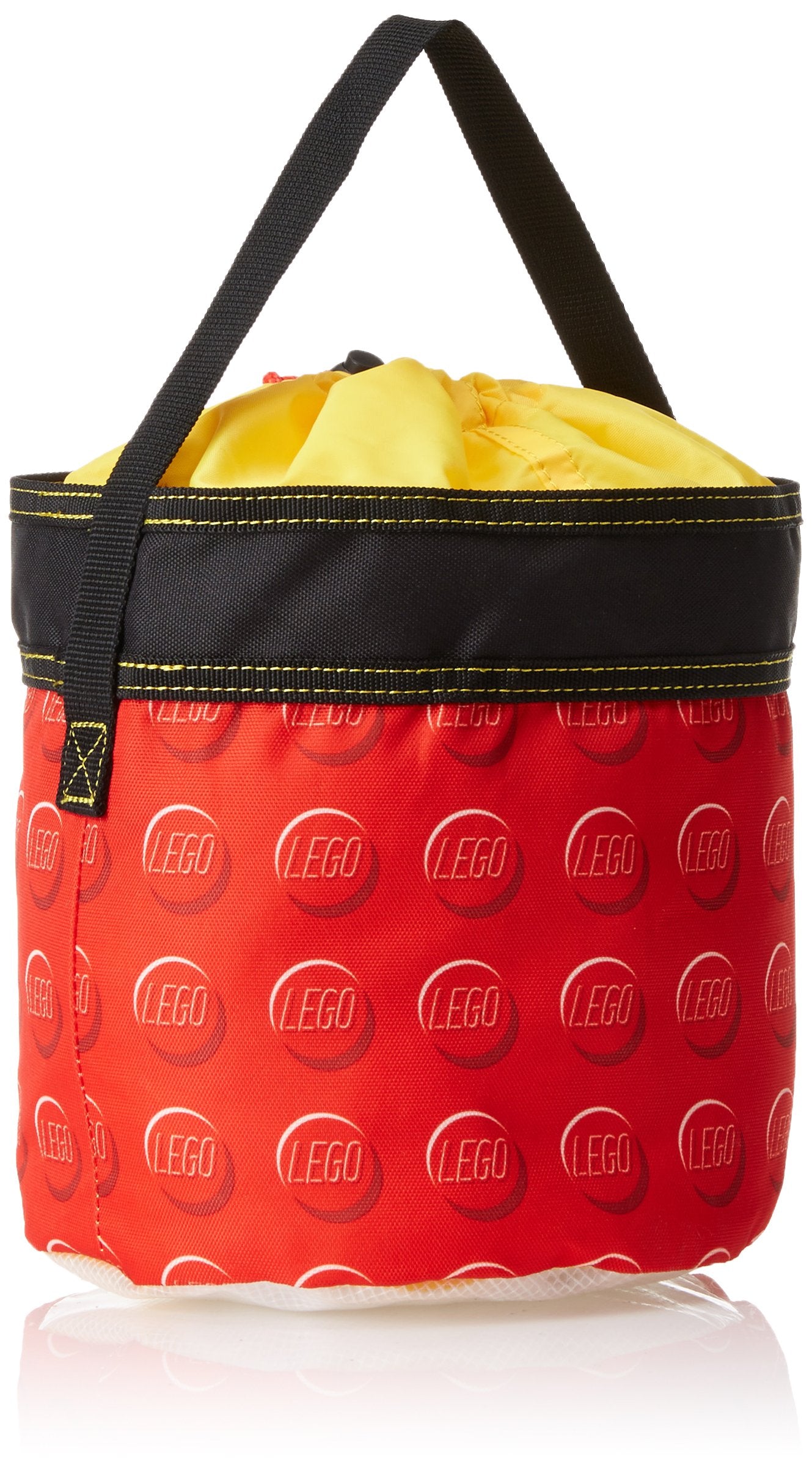 LEGO STORAGE CINCH BUCKET - RED