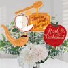 Big Dot of Happiness Rosh Hashanah - Jewish New Year Centerpiece Sticks - Table Toppers - Set of 15