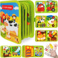 Busy Book for Toddlers, Montessori Toys Busy Board for Toddlers, Birthday Gifts for Boys & Girls, Quiet Activity Book with Life Skills, Cognition