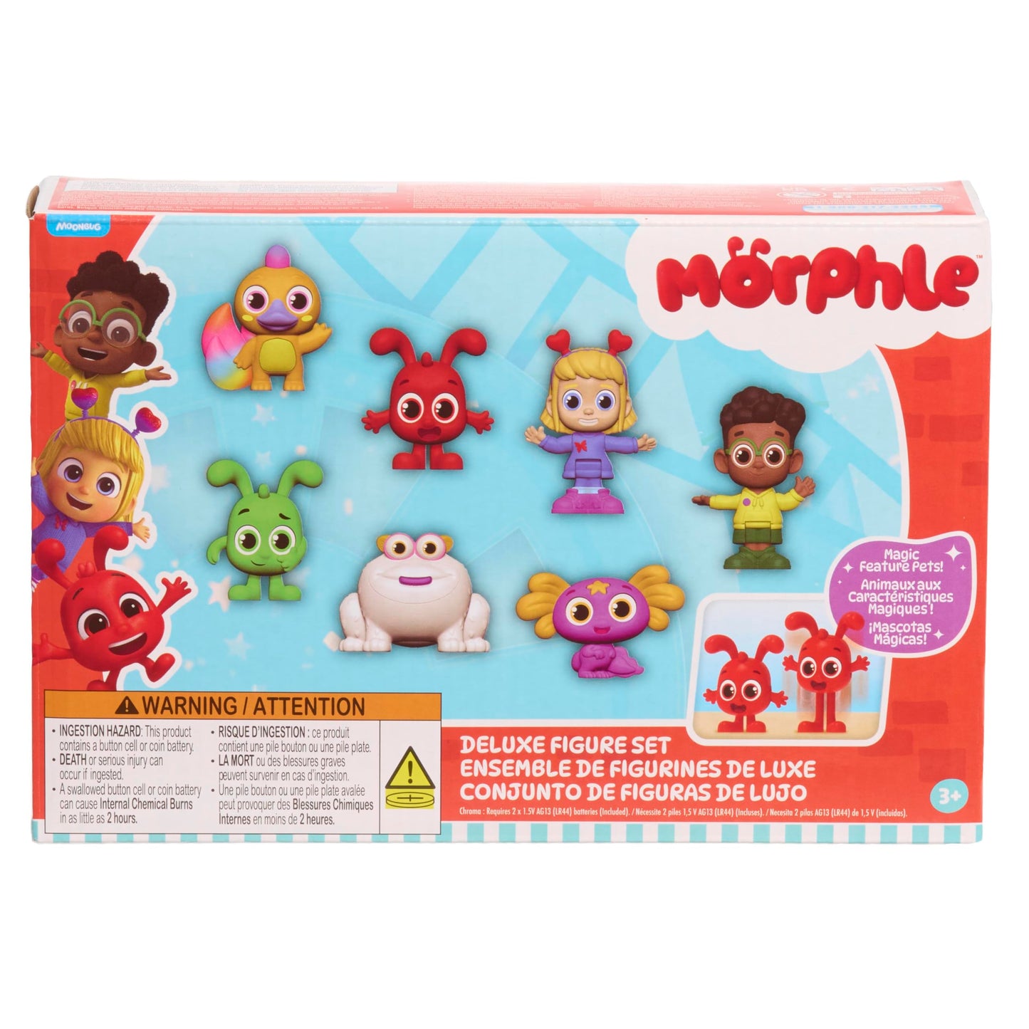Morphle Deluxe Figure Set, Kids Toys for Ages 3 Up by Just Play