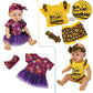 Windolls 10 Sets 14-16 Inch Baby Doll Clothes Dress Outfits Headbands Accessories fits New Born 15 inch Baby Doll