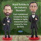 Royal Bobbles Theodore “Teddy” Roosevelt, 26th President of the United States - American History Anniversary Bobblehead - 8.5 Inches Tall