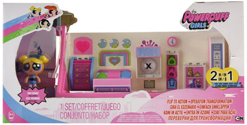 The Powerpuff Girls 6028023 Flip to Action Doll Play Set