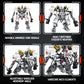 HIGH GODO Ghost Killer Mech Robot Transforming Building Blocks Set for Adults, City Warrior Justice Hero Soldier Mech Model Building Kit, Cool