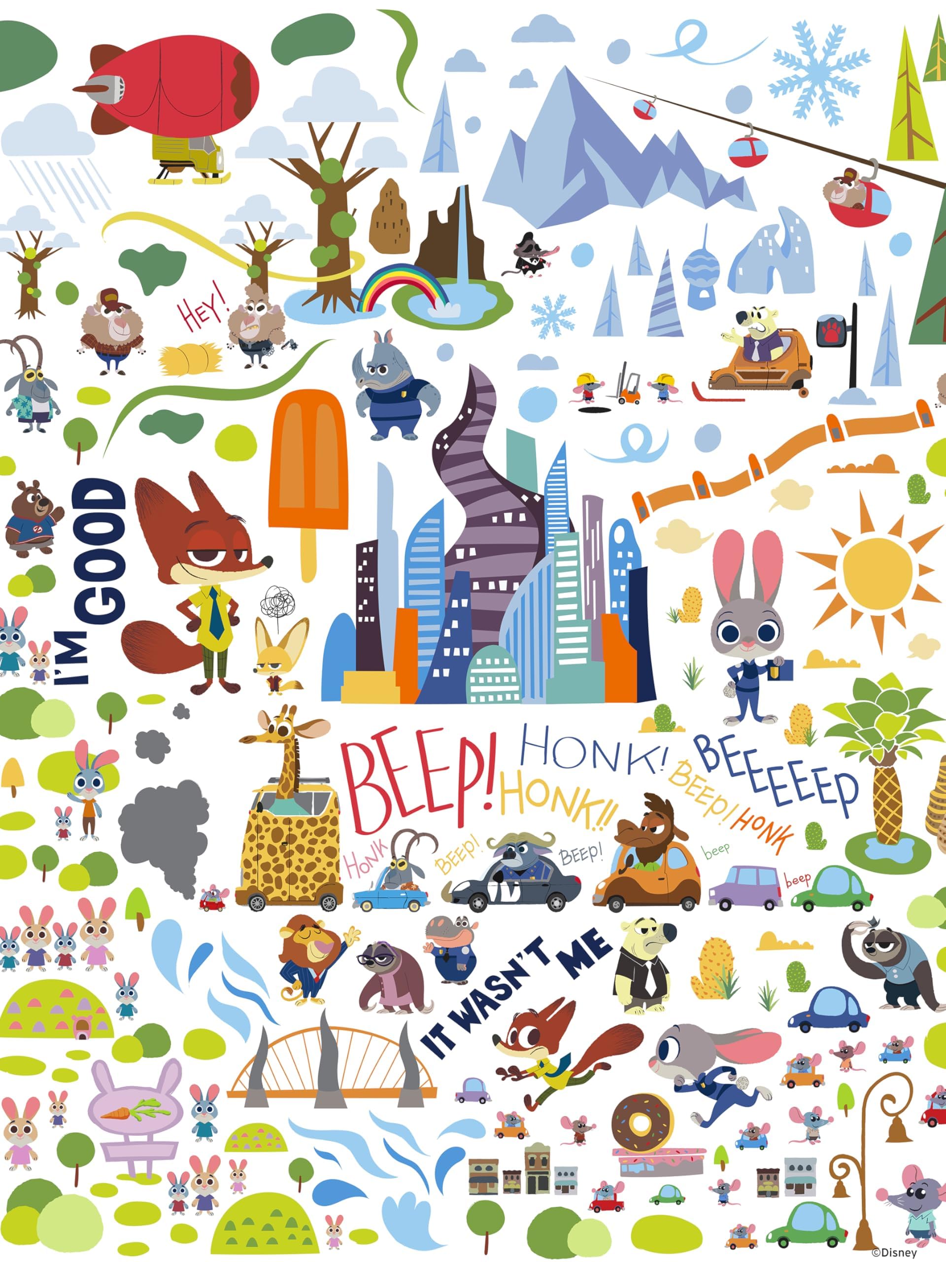 Ceaco - Disney - Zootopia - 300 Oversized Piece Jigsaw Puzzle