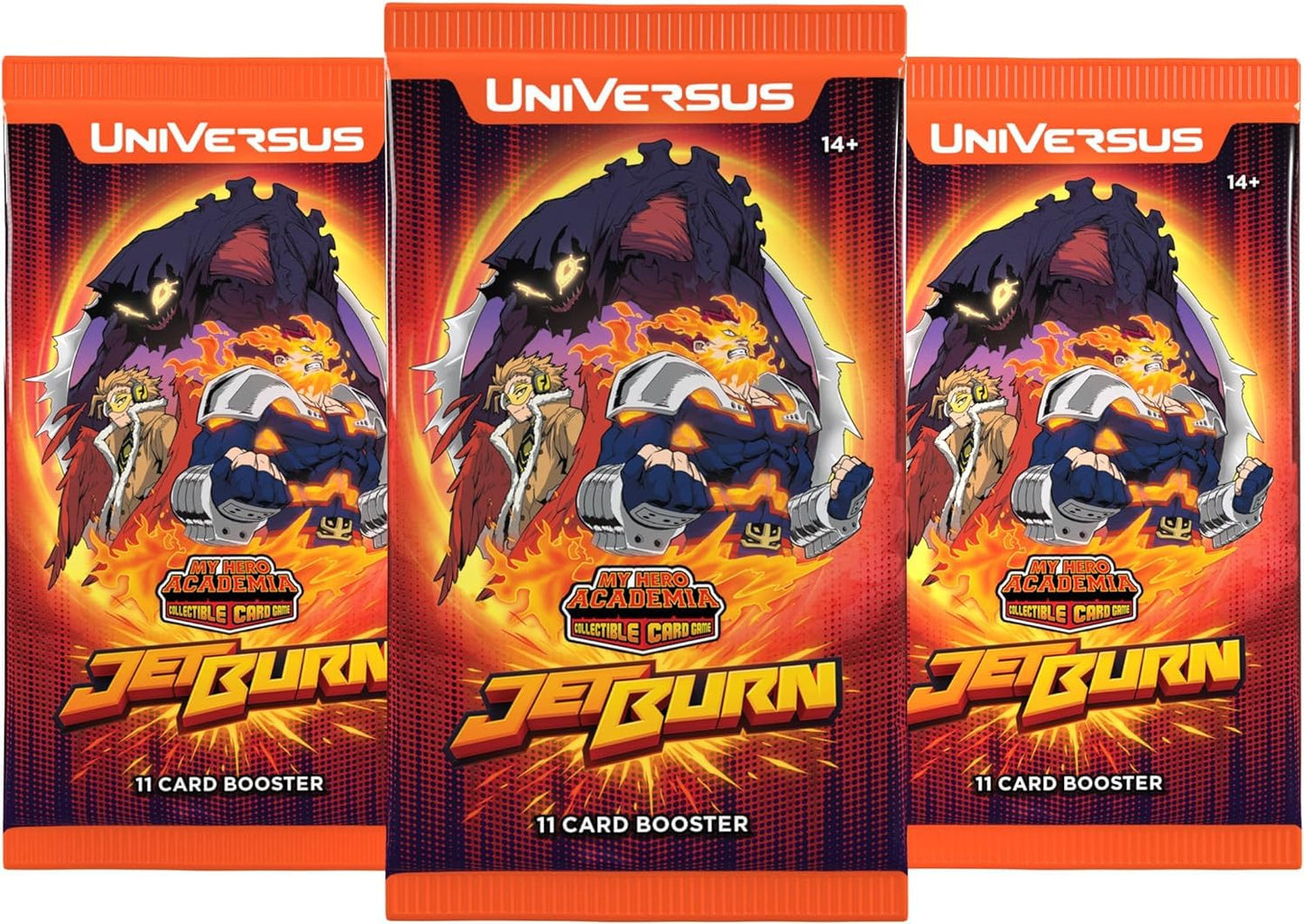My Hero Academia Collectible Card Game Set 6: Jet Burn Booster Display