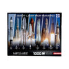 AQUARIUS NASA Space Rocket Grid 1000 Piece Jigsaw Puzzle