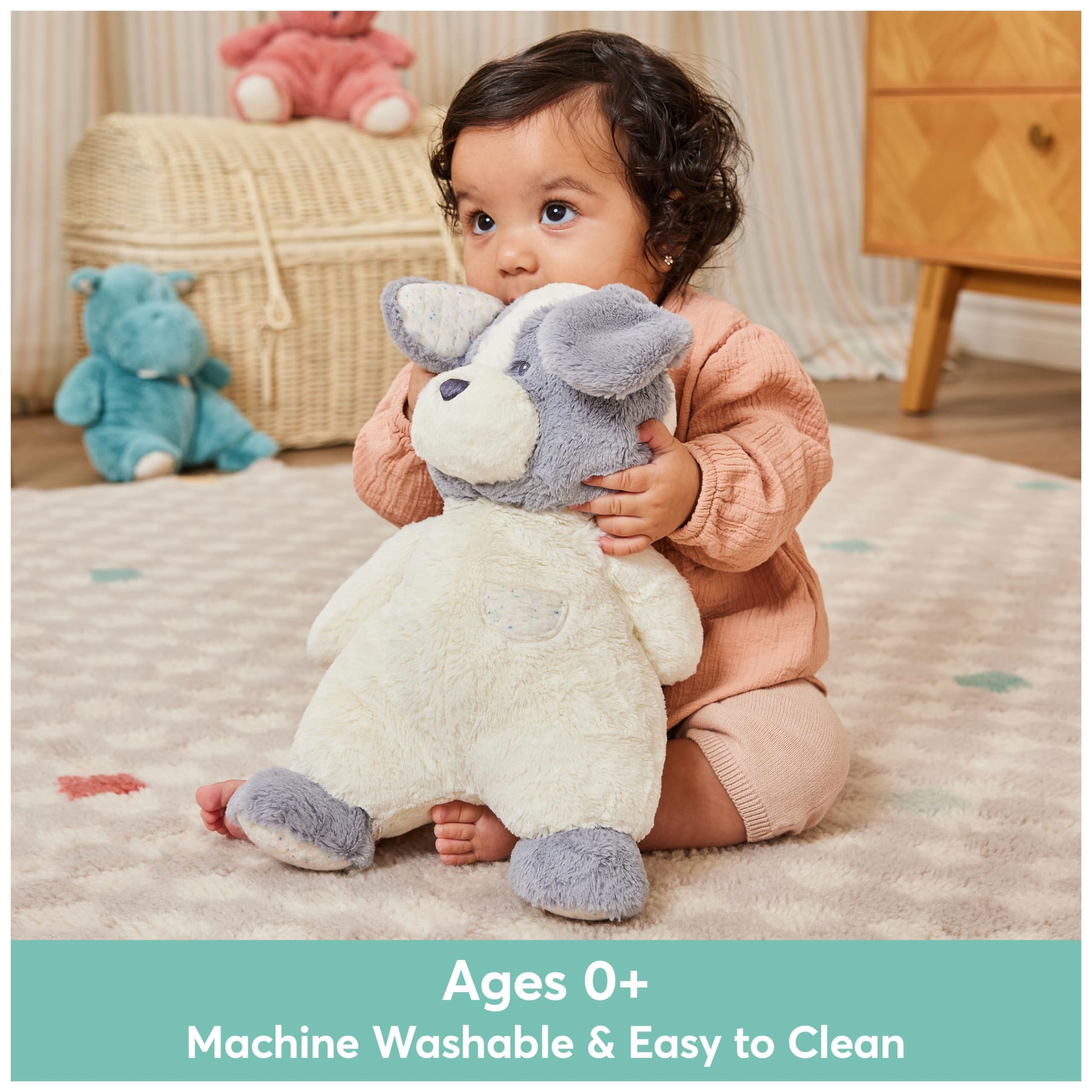 GUND Baby Oh So Snuggly Puppy 12.5-Inch Plush Toy, Ages 0+