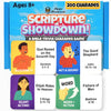 Bible Trivia Charades Game, Scripture Showdown for Families, Teens, Adults, 200 Challenge Cards, Faith Based Party Activity, Christian Game Night