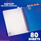 KPop Demon Hunters™ Huntr/x Tab Journal with 80 Lined Pages, Spiral-Bound, Notebook Size 6x8, Official KPop Demon Hunters Merch for K-Pop Fans