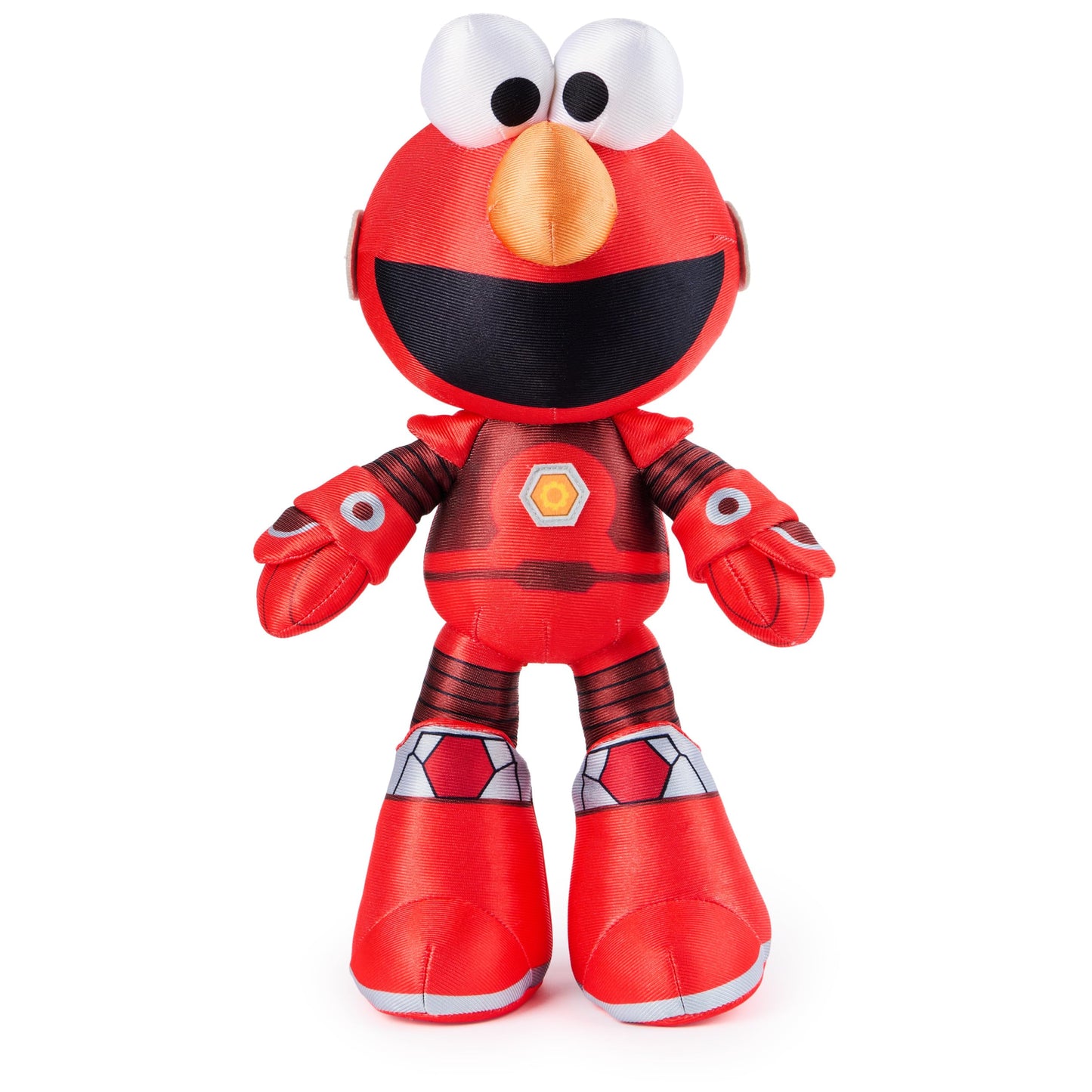 GUND Sesame Street Mecha Builder Elmo 14-Inch Plush Toy for Ages 1+