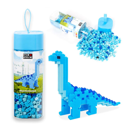 Pix Brix Pixel Puzzle Building Bricks Dinosaur Series Brachiosaurus 808pcs