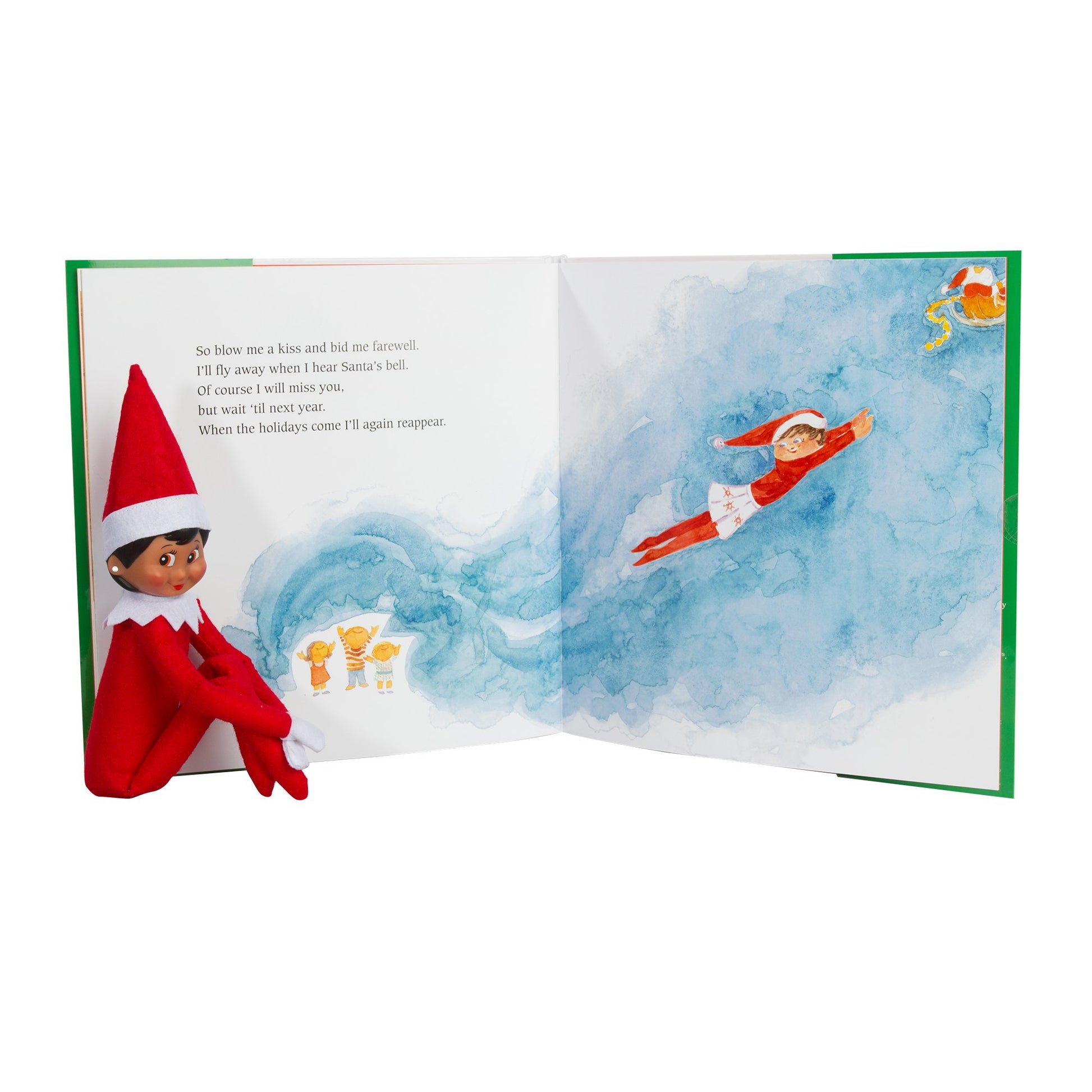 The Elf on the Shelf: A Christmas Tradition with Brown Eyed North Pole Pixie Elf Girl