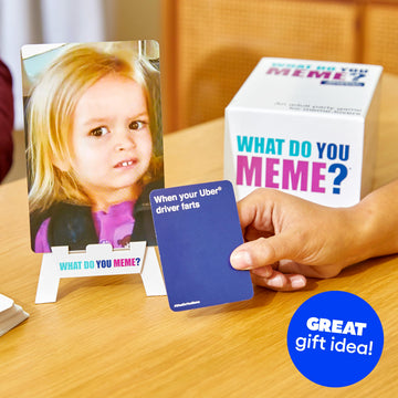WHAT DO YOU MEME? Core Game (Original Version) - The Hilarious Adult Party Game for Meme Lovers
