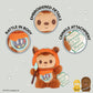 Kids Preferred Star Wars Ewok On the Go Activity Toy - with Colorful Rattle, Squeaker, Teether, Travel Clip, Soft Sensory Toy, for Ages 0+