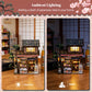 DIY Book Nook, Miniature House Kit with LED Lights (Kasuga Grocery Store)