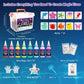 Kiditos Magic Water Elf Toy Kit for Kids, Glow-in-the-Dark Water Elves Craft Kit-DIY Water Pets Craft Kit with 8 Glow Gels, 10 Molds & Star Bottle
