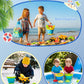 Fiderix 30PCS Beach Toys for Kids Ages 3-10 with 2 Collapsible Buckets