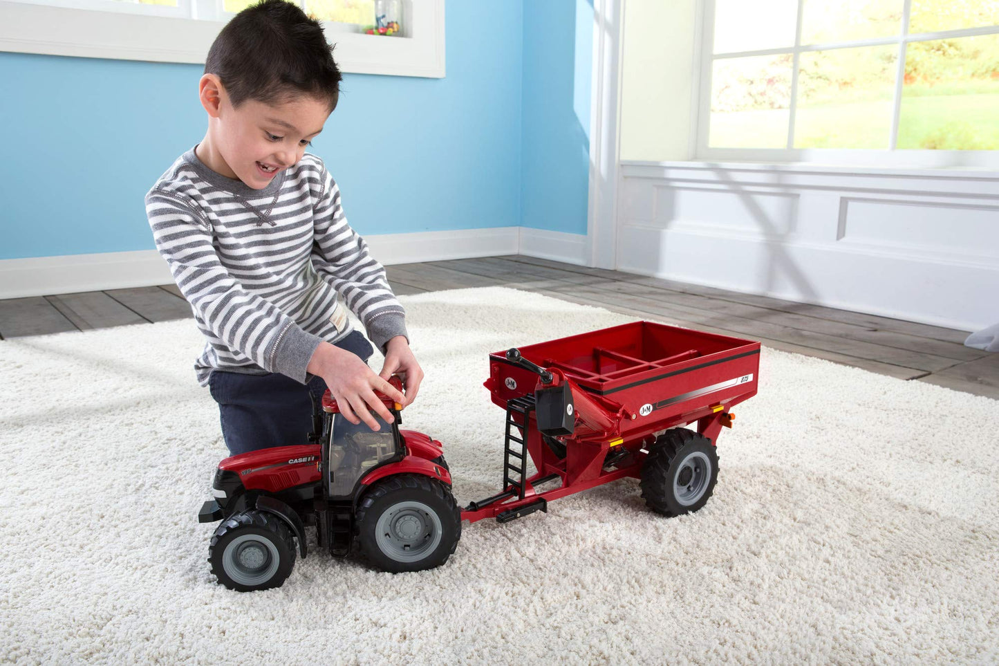 Case ERTL Big Farm Tractor Toy, Red