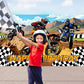 Dirt Bike Birthday Decorations, Dirt Bike Happy Birthday Banner Backdrop, Motocross Theme Backdrop Banner Party Supplies Decorations