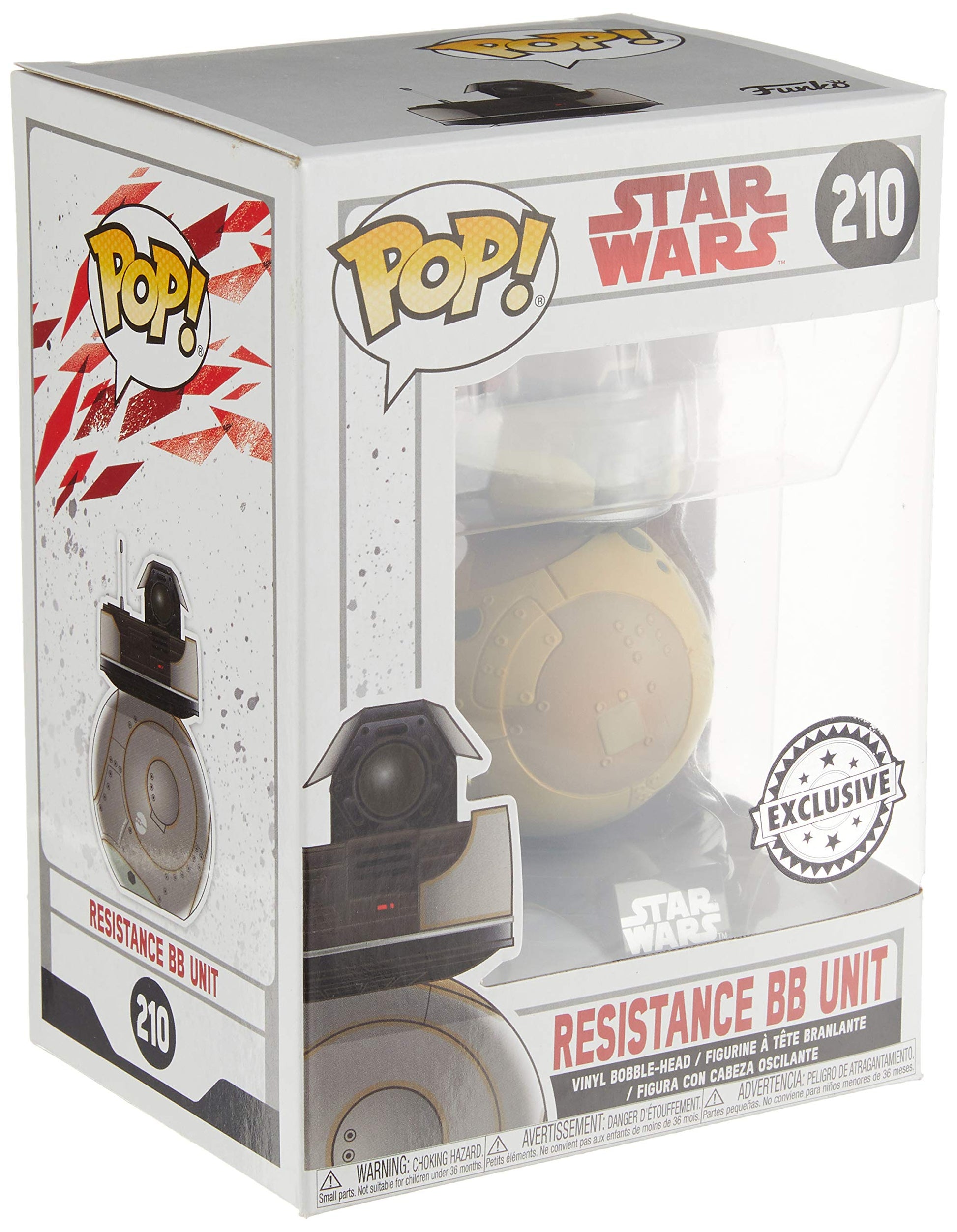 Funko POP! Star Wars Vinyl Figurine, Resistance BB Unit, Multicoloured (0889698147620)