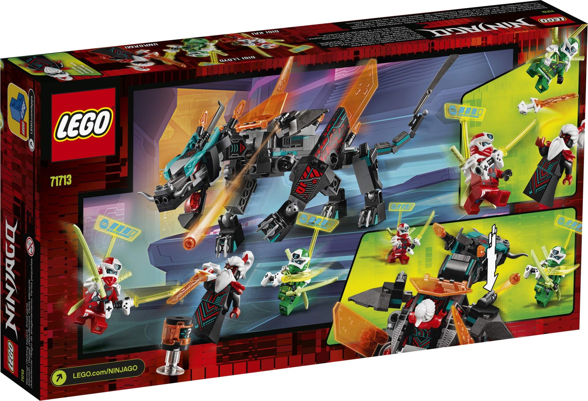 LEGO NINJAGO Empire Dragon 71713 Ninja Toy Building Kit, New 2020 (286 Pieces)