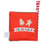 My First Christmas Soft, Crinkle Activity Book with Silicone Teether and Travel Strap, Santa, Green (5 1/2 inch Square)
