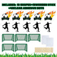 Soccer Table Centerpiece Sticks, Soccer Table Topper - Soccer Game Party Decorations Football Theme Party Decorations Supplies - 15PCS