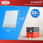 Cardboard Gold - 35pt Top Loaders for Cards - 200 Count - Premium 3x4 Inch Trading Card Toploaders - Protect Your Baseball and Sports Cards with These
