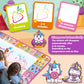 Aqua Water Doodle Mat - Kids Drawing Mat Toddlers Educational Toys for Age 3 4 5 6 7 8 Year Old Boys Girls Gifts - Neon Color Mat Doodle Board Writing