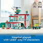 LEGO City Hospital Building Set 60330 with Toy Ambulance, Rescue Helicopter and 12 Mini Figures, Pretend Play Toy Hospital for Educational Fun,
