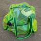 Leberna Mesh Beach Toy Bag with Zipper Sand Toys Net Tote Bags Lightweight