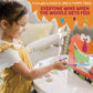 Peaceable Kingdom Feed the Woozle Cooperative Game for 2 to 5 Kids Ages 3+ - Learn Social Skills While Completing Physical Challenges