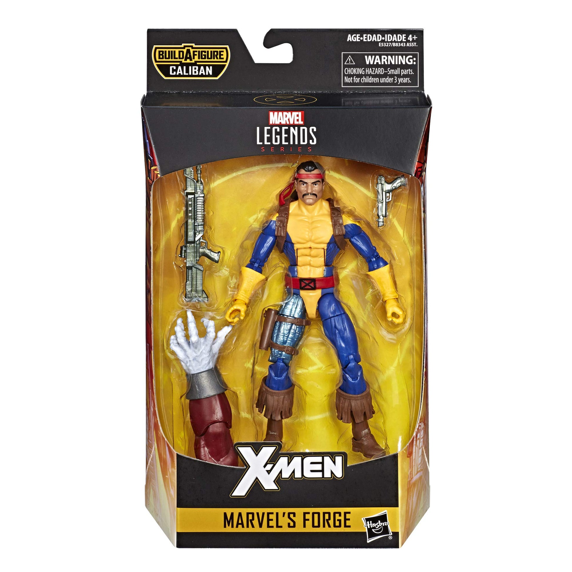 Marvel Legends Series 6" Collectible Action Figure Forge Toy (X-Men Collection) - with Caliban Build-A-Figure Part