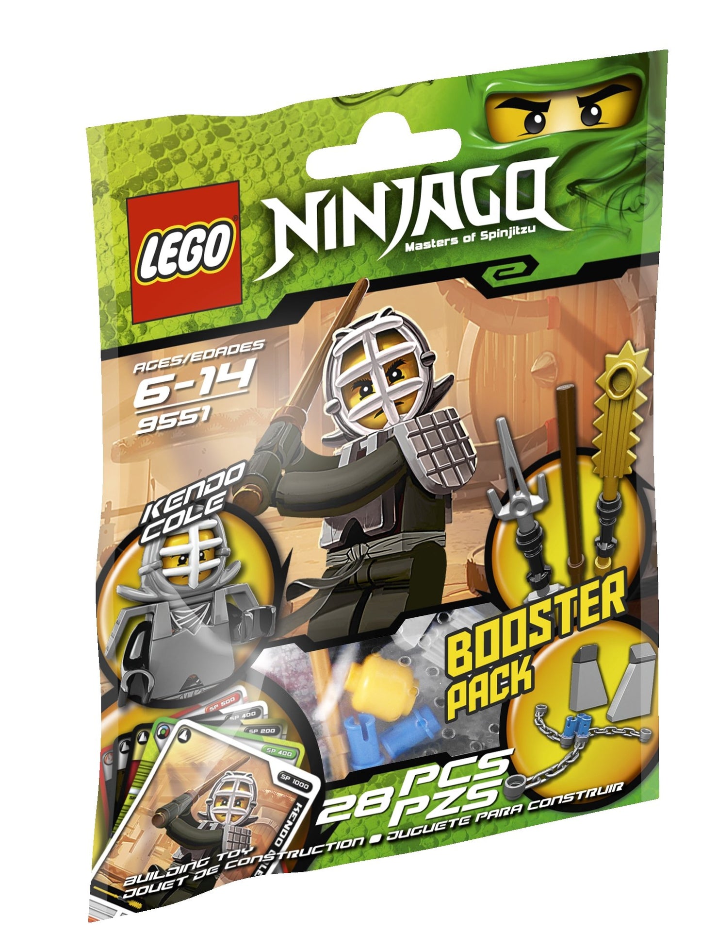 LEGO Ninjago Kendo Cole 9551