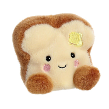 Aurora® Adorable Palm Pals™ Buttery Toast™ Stuffed Animal - Fun Collectible Plush for Kids and Adult Collectors - Perfect for Decorating Rooms