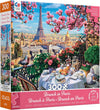 Ceaco - Brunch in Paris - 300 Large Piece Jigsaw Puzzle for Adults