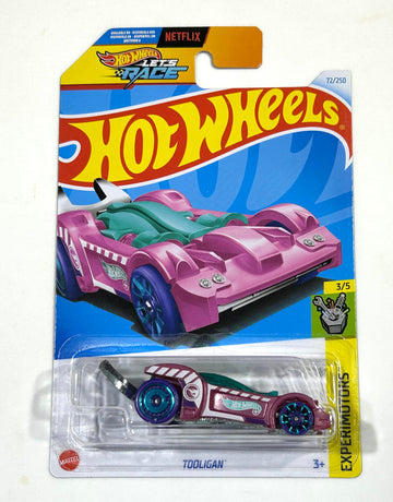 Hot Wheels 2024 - Tooligan - Treasure Hunt - Pink and Purple - Experimotors 3/5 - Wrench