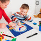 Scribbledo Writable Dry Erase Learning Clock for Kids Write & Wipe Demonstration Clock for Kids Learning to Tell Time Classrooms and Homeschool