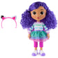 Gabby's Dollhouse, Sing & Celebrate Gabby Girl Doll, 33-Centimetres Tall with Sound Effects and Reversible Cat Ears, Kids’ Toys for Girls and Boys