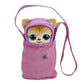 Star Wars Galactic Pals Plush 11-Inch Toy, Pink Ewok Soft Doll with Carrier and Personality Profile Card for Personalized Experience