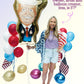 40-Inch Donald Trump Gold Foil Balloon